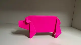 PORQUINHO DE PAPEL #origami #ias  