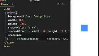 React Native | Fundamentals #38 - Shadows [By Mosh Hamedani]