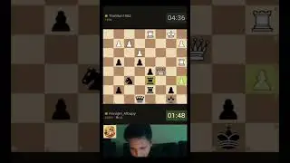 Catur 10 Menit Super Alot! Skakmat di Sisa 10 Detik ⏰♟️ #catur #chess #chessshorts