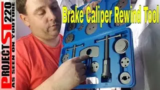 Brake Caliper Piston Rewind Wind Back Tool Kit For Vauxhall Ford BMW Audi VW