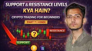 Support & Resistance Levels Kya Hain? | Crypto Trading for Beginners | Part 7 | Hindi