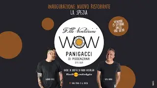INAUGURAZIONE PANIGACCI WOW LA SPEZIA con Radio Nostalgia