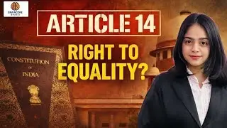 Article 14 Constitution of india -Right to Equality -or just a Question Mark? #article  #viral #law