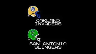 USFL '25: WHY NEED A SIX-SHOOTER WHEN YOU GOT A LANCE? Oakland @ SA Week 5 3/30/25 1ST HALF