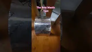 The Best Mastic Tape. #hvac #hvaclife