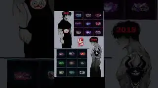 🤡 NEW GLOO WALL SKIN VS 💀 OLD GLOO WALL SKIN #shorts #trending #freefire