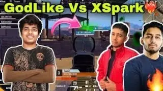 godlike vs teamxspark new fight 🤯🤯 ,#bgmi #godlike #xspark