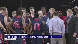 King University Announces Retirement of Head Men&rsquo;s Basketball Coach George Pitts