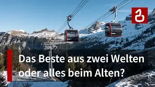 TRI-Line Hoch-Ybrig Weglosen – Seebli | Weltneuheit von Doppelmayr-Garaventa | (R)Evolution der 3S?