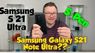 Samsung S Pen - Samsung Galaxy S21 Note Ultra?? - deutsch - 4K
