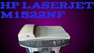 HP LASERJET m1522nf JAM IN CARTRIDGE AREA || FUSER KY PASS PAPER JAM PROBLEM