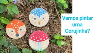Vamos pintar uma corujinha?
