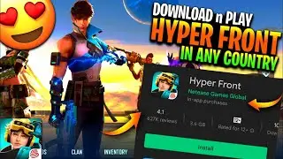 How to download hyper front mobile in india ! download link in description!😱 | HUNTER|Android/iOS