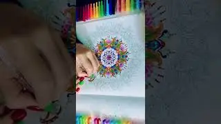 #shorts #fullterapia67 #art #mandala #coloreo #satisfying #painting
