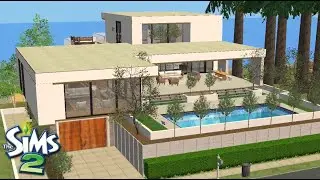 Luxury Beach Pad 💎 Sims 2 - House Building Ideas