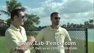 Cape Coral, Fort Myers, Naples Chain Link Fence Installation, Sales & Service - Liberty Fencing