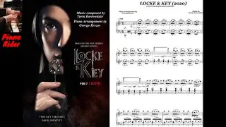 LOCKE & KEY (2020) Netflix Series ( Main Titles) - Torin Borrowdale (Piano Sheet Music)