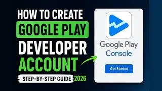 How to Create a Google Play Developer Account (Step-by-Step Tutorial 2026)