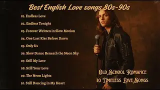 80s&ndash;90s Rock Ballad Love Songs 🎶 | Endless Love, Neon Nights & Power Romance