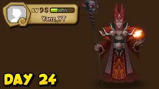 DAY 24 : TOA HARD STAGE 91F DAN 99F 😮 30 DAY CHALLENGE || Summon War Indonesia