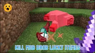 Lucky Mob Drop Mod MCPE