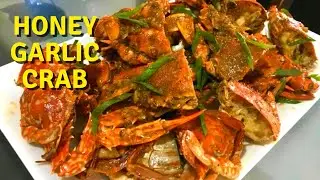THE BEST HONEY GARLIC BUTTER CRAB WITH SPRITE | NO STEAM CRAB RECIPE