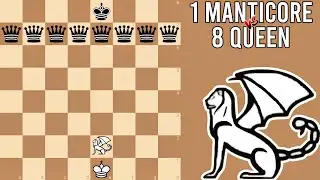 How many MANTICORE are needed to defeat 8 QUEEN ? 