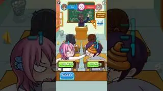 Girl Beats me with poop infront of teacher 😭 Classmate battle #3 #shorts #games