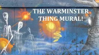 The Warminster Thing Mural! #WARMINSTER