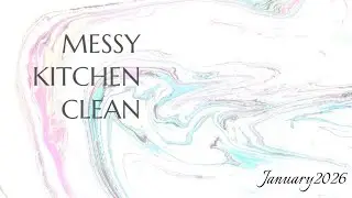 Cleaning My Messy Kitchen | Real Life Motivation