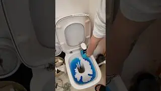 THE TOILET OF DOOM- Final boss levelUNLOCKED. #cleaning #cleanwithme #toiletclean #cleantok #toilet