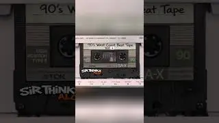 Blast 90s West Coast Beats from a Retro Cassette Tape! #shorts