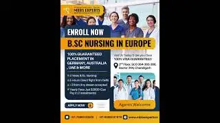 Start Your B.Sc. Nursing Journey in Europe &ndash; Secure Your Future Globally!