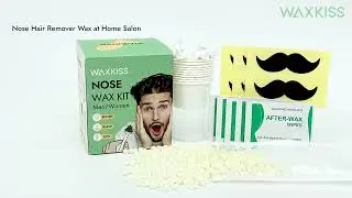 WAXKISS New Design Men Women Nasal Nose Ear Wax Kit For Hair Removal