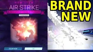 THIS *NEW* TITANIUM WHITE BLACK MARKET IS INSANE!! | Rocket league
