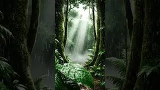 Rainy Tropical Jungle 🌿 | Hyper-Realistic Cinematic Nature Loop 🌧️
