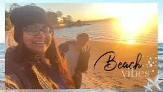 Golden Sunrise at Sandy Bay Beach | Best Friends Hobart, Tasmania Travel Vlog 