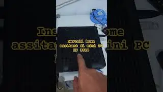 install home assitant di mini PC #homeassistant