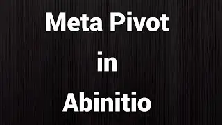 Meta Pivot In Abinitio Interview Question 46