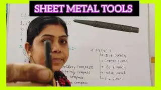 SHEET METAL TOOLS || FITTER || CHHANDAR PVT. ITI