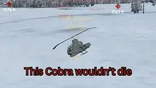 The unkillable AH-1G Cobra | War Thunder