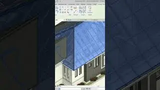 Trusses popular roof #revit #architecture #construction