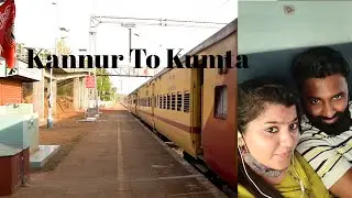 Kannur to Kumta | Train Travel |  Kannada vlog ||  TwoStatesCouple by Sayouj & Sneha
