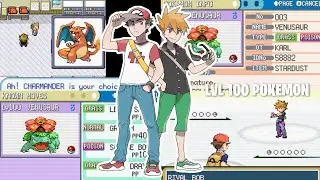 Pokemon Fire Red 20XX [Completed] - GBA Rom With Lvl 100 Starters, New Evolutions, Hard Difficulty!
