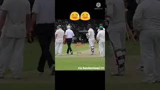 what is it?😅 luckiest batsman 🏏