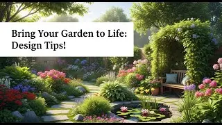 Bring Your Garden to Life: Design Tips! #GardenDesign #LandscapePrinciples #NatureLovers #Outdoor