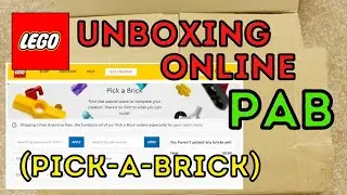 LEGO | Unboxing LEGO Online Pick-a-brick (PAB)