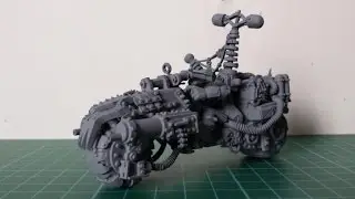 Warhammer 40k Ork Army KFF Mek Bike