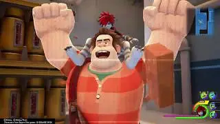 KINGDOM HEARTS Ⅲ | Wreck-it-Ralph Summon Test