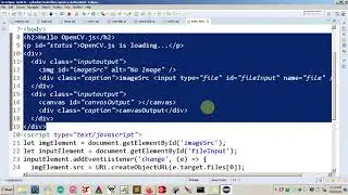 nodejs tutorial web app   introduction to opencv 111